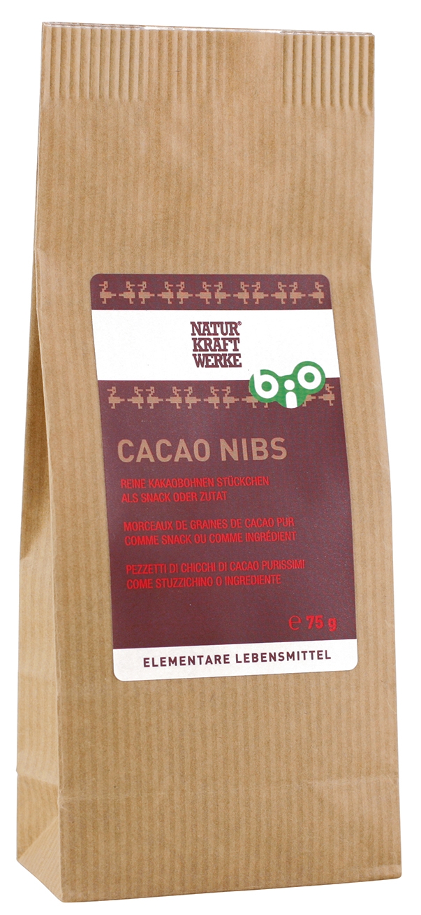 Cacao Nibs 75 g BIO/kbA Cacao Nibs 75 g BIO/kbA
