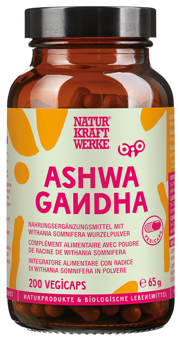 Ashwagandha 200 Vegicaps à 350 mg BIO/kbA