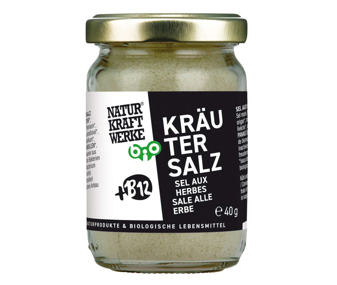 Kräutersalz mit Vitamin B12 40 g BIO/kbA