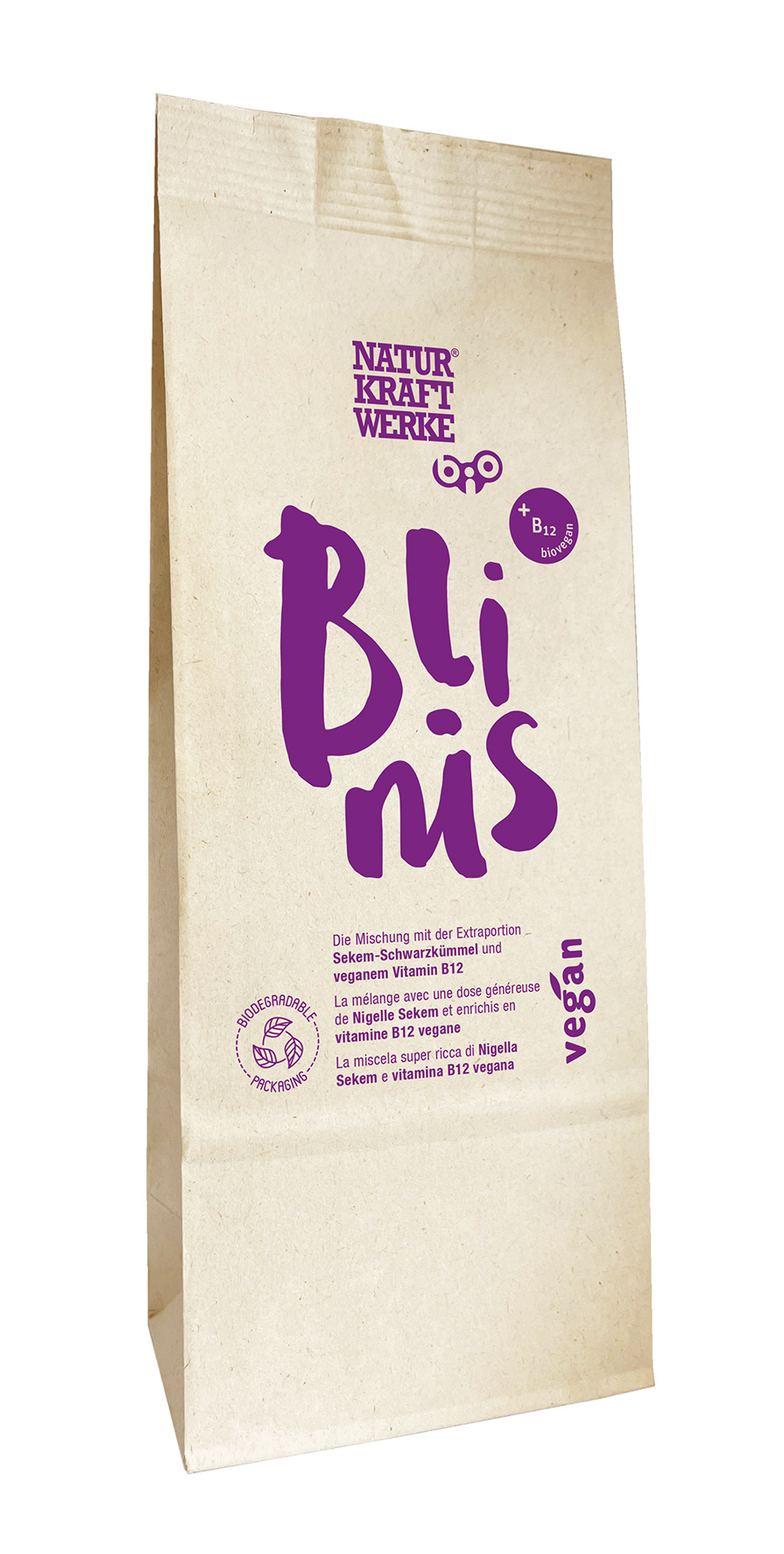 Blinis_RGB Blinis Mix mit Vitamin B12 150 g BIO/kbA