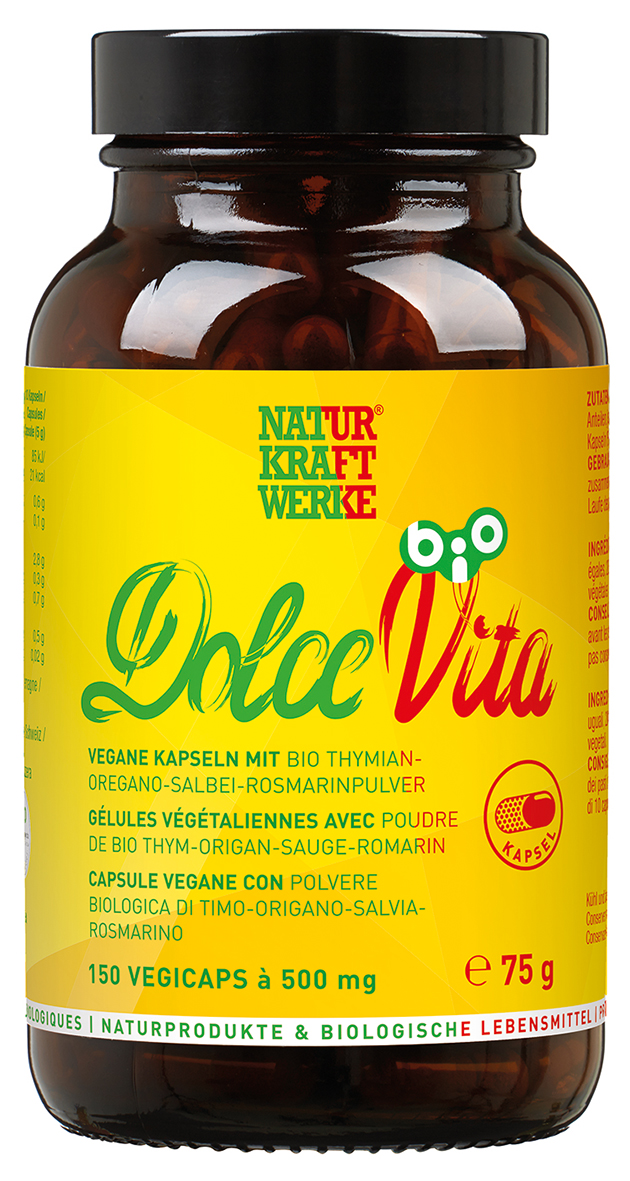 Dolce Vita 150 Vegicaps à 500 mg BIO/kbA