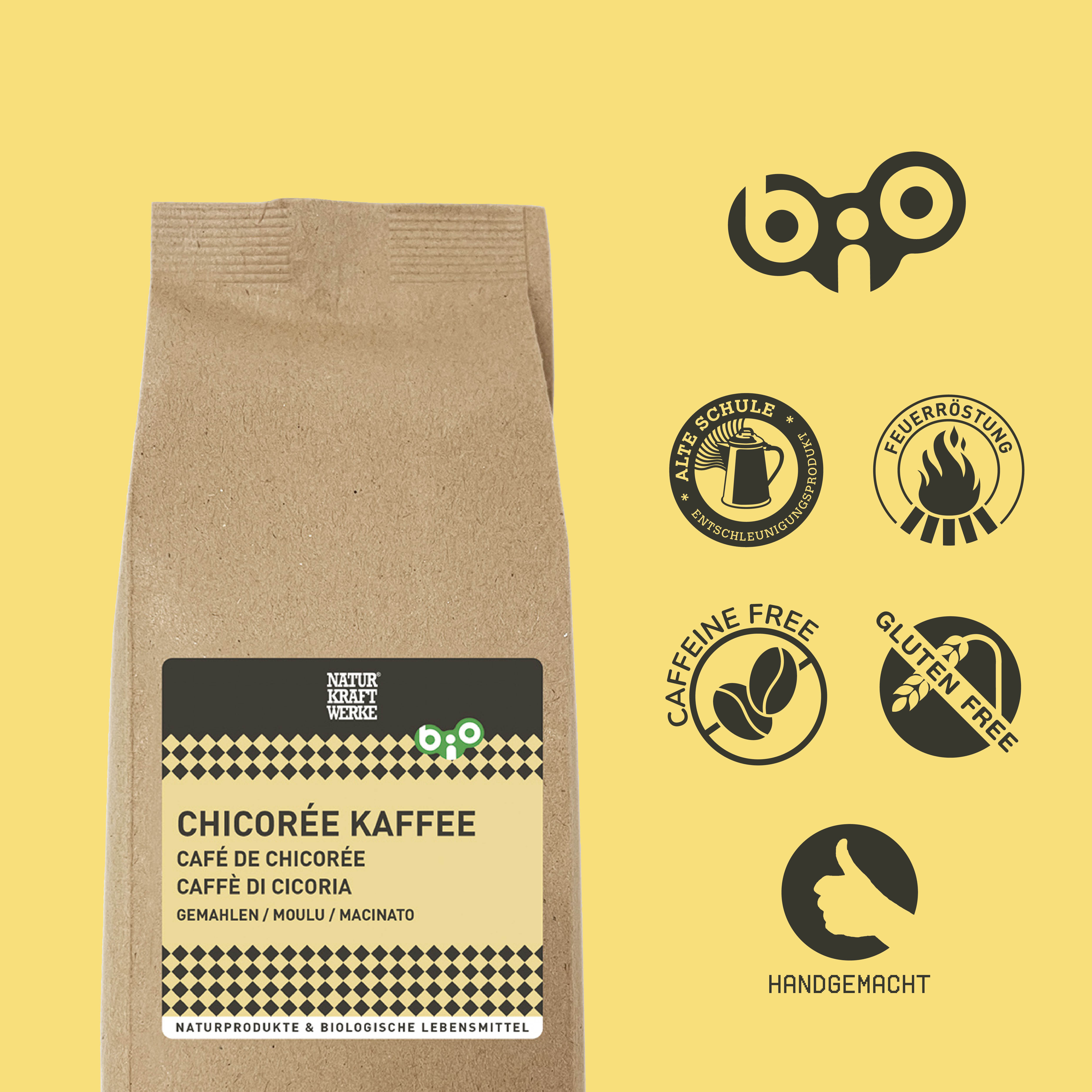 Chicorée Kaffee Beutel 160 g BIO/kbA