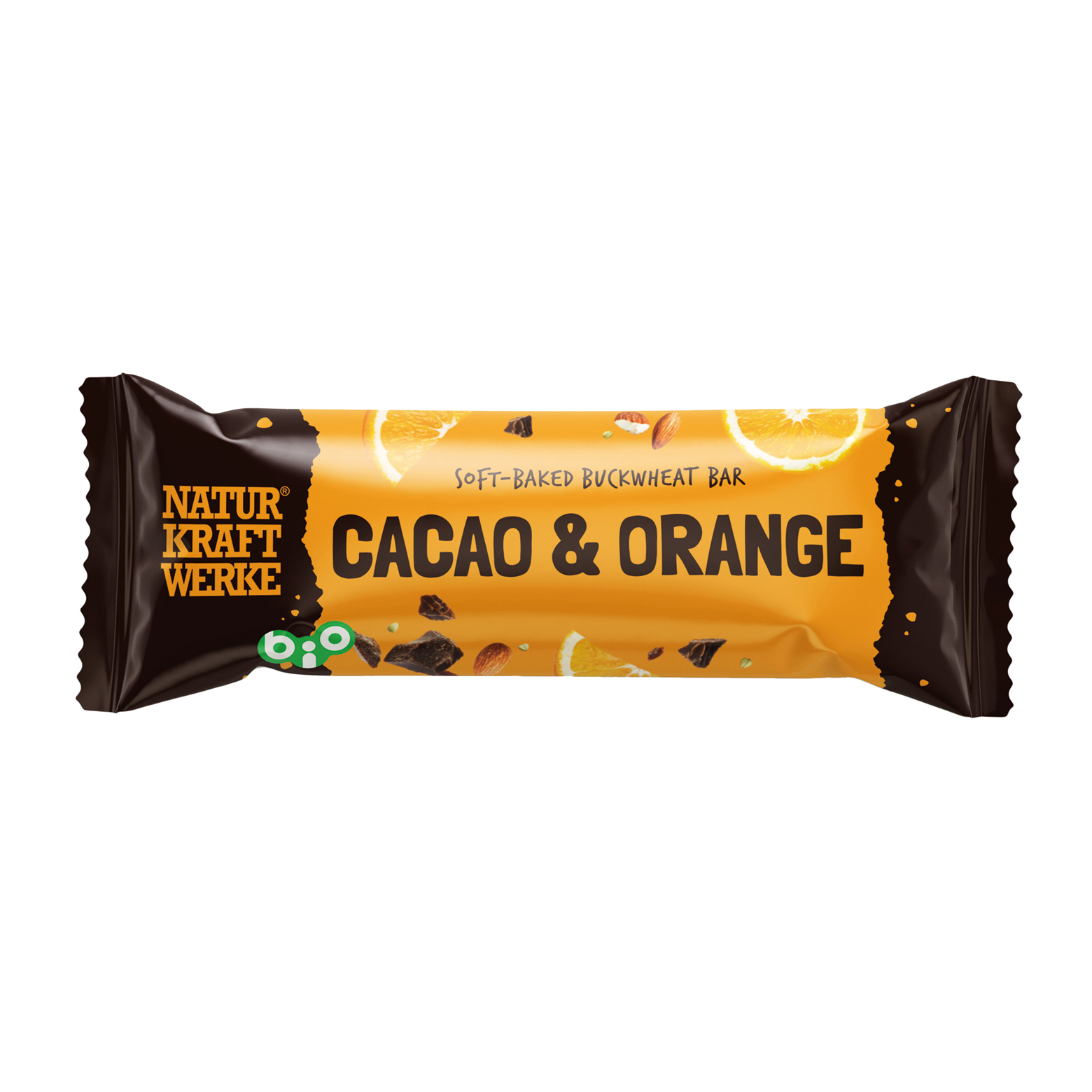 Riegel mit Buchweizen & Kakao-Orange 35 g BIO/kbA