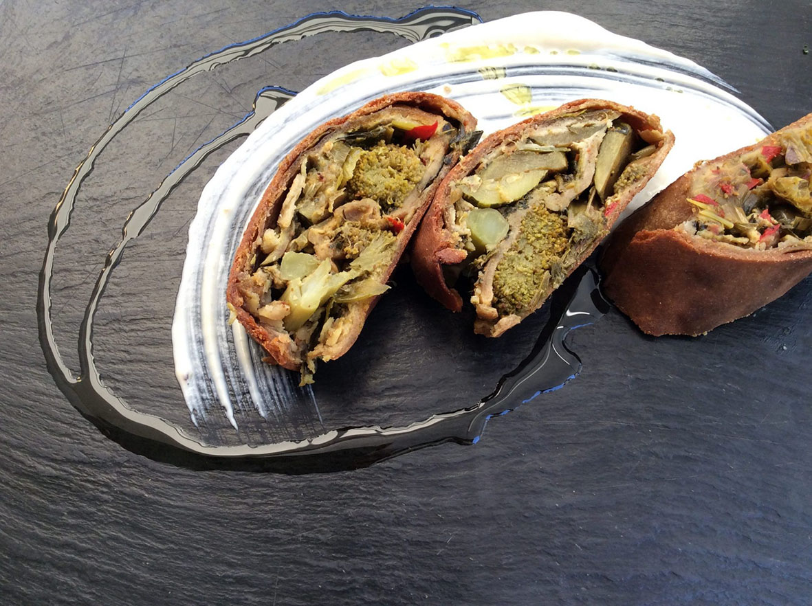 Waldstaudenkornstrudel