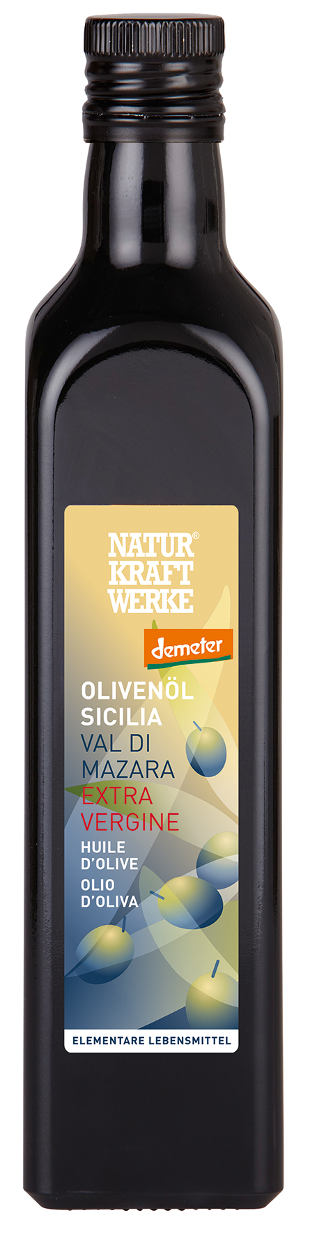 Olivenöl Sicilia Val di Mazara extra vergine 500 ml Demeter