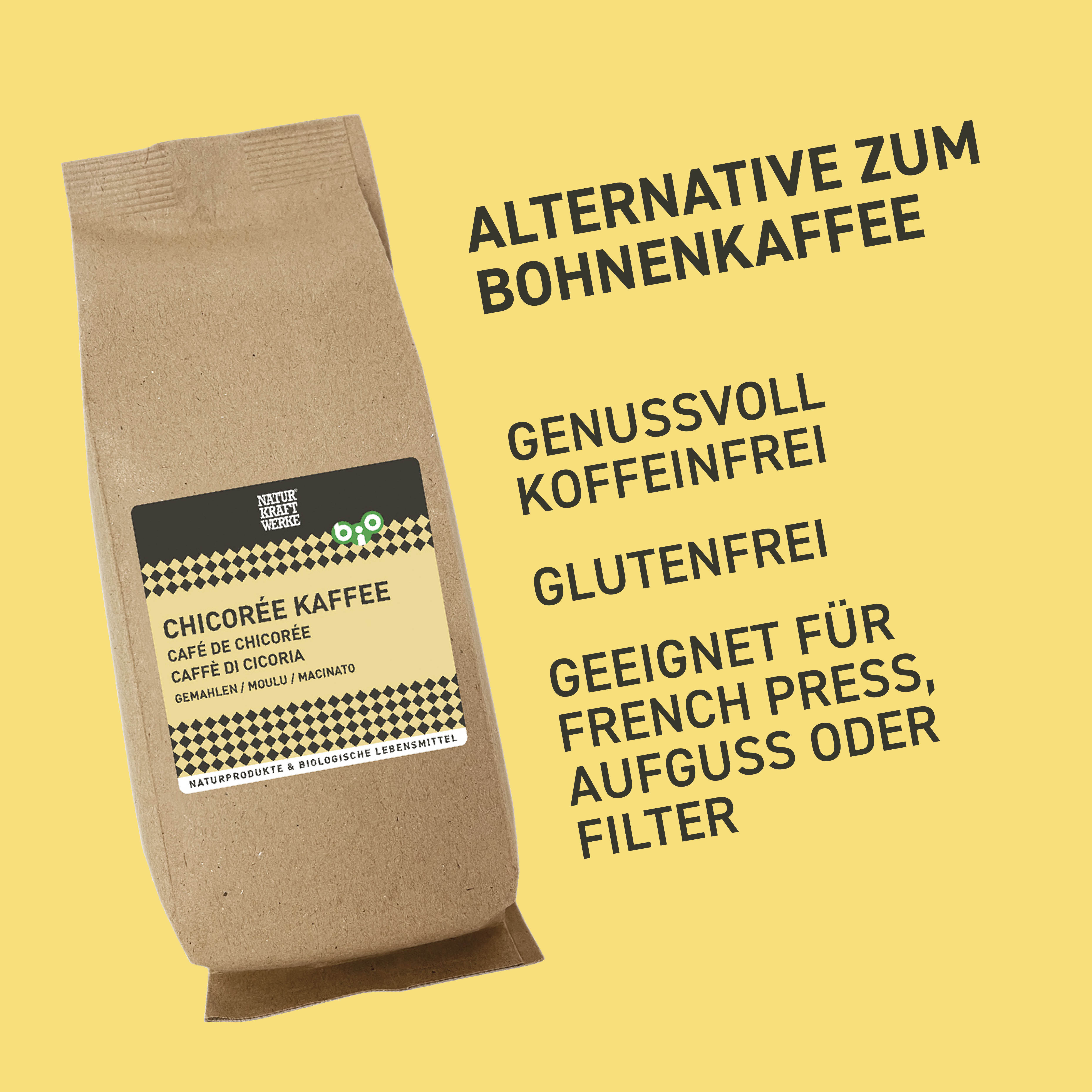 Chicorée Kaffee Beutel 160 g BIO/kbA