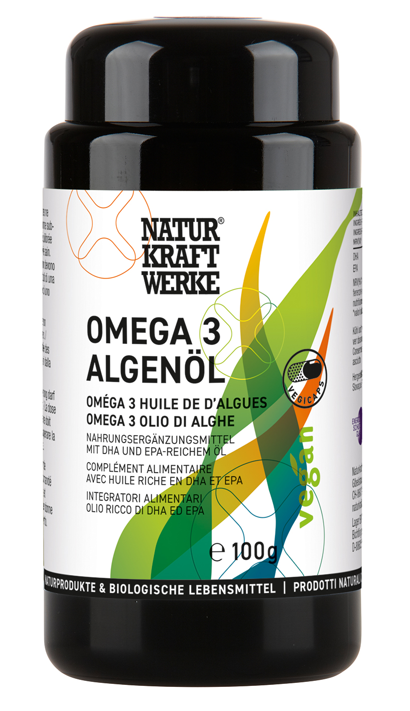 Omega 3 Algenöl Vegicaps 100 g Omega 3 Algenöl Vegicaps 100 g