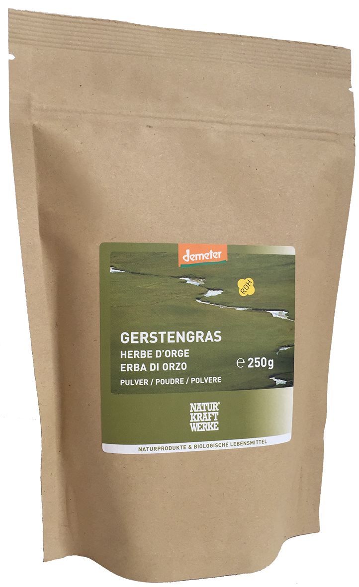 Gerstengras_Pulver_250g_RGB Gerstengras Pulver 250 g Demeter
