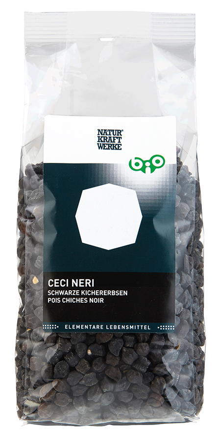 Ceci-Neri_400g_RGB Schwarze Kichererbsen 400 g BIO/kbA