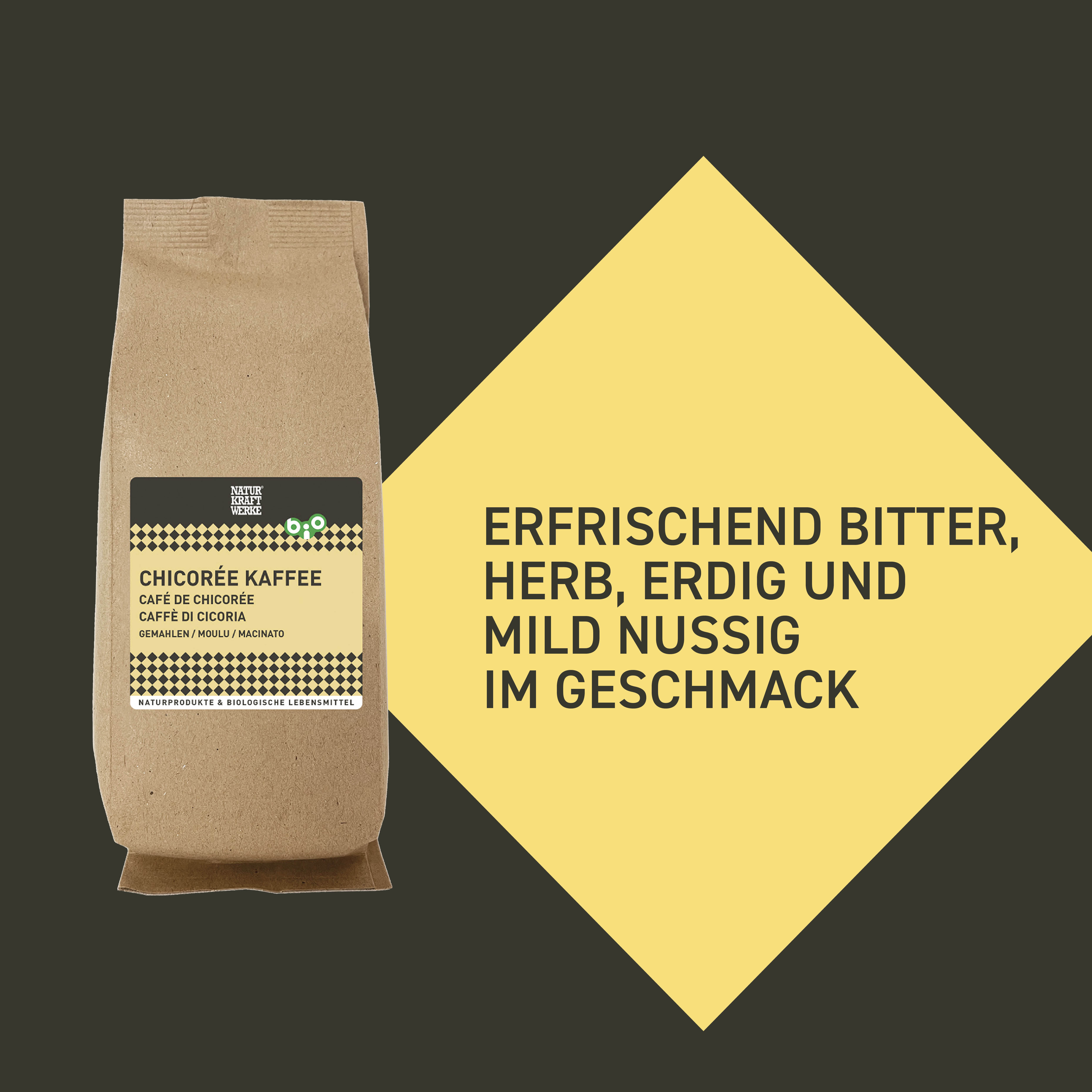 Chicorée Kaffee Beutel 160 g BIO/kbA