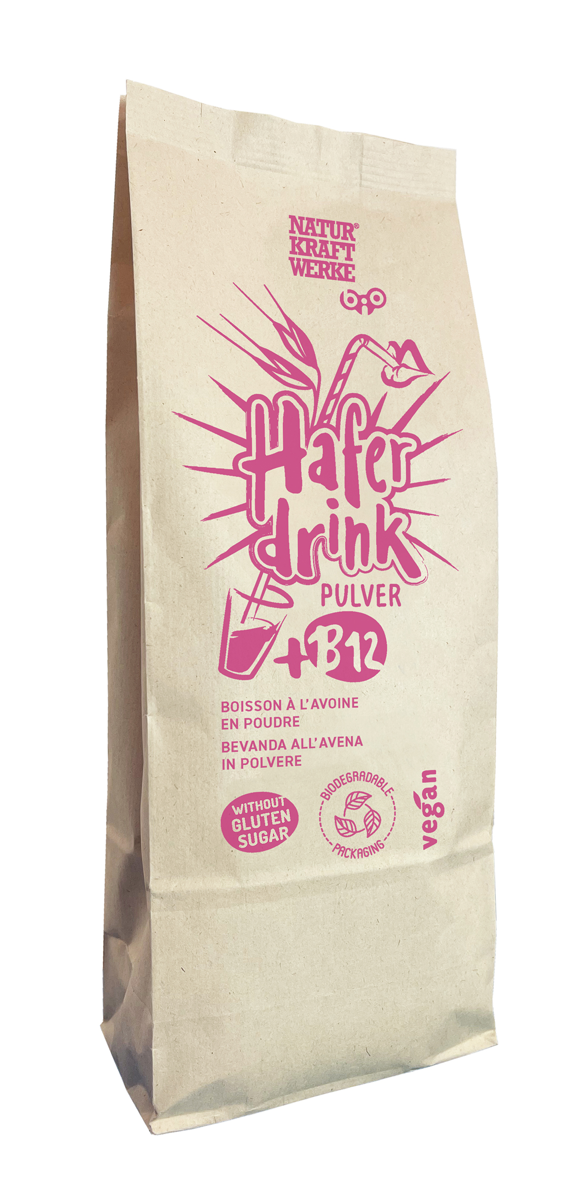 Haferdrink_RGBPa0yHMfQbWWho Haferdrink Pulver mit Vitamin B12 775 g BIO/kbA